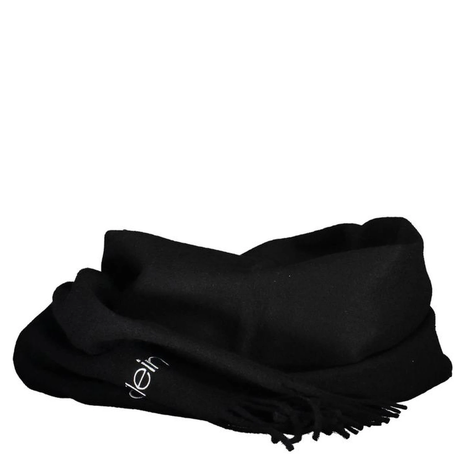 Black Polyester Scarf