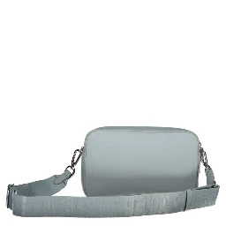 Blue Polyester Handbag