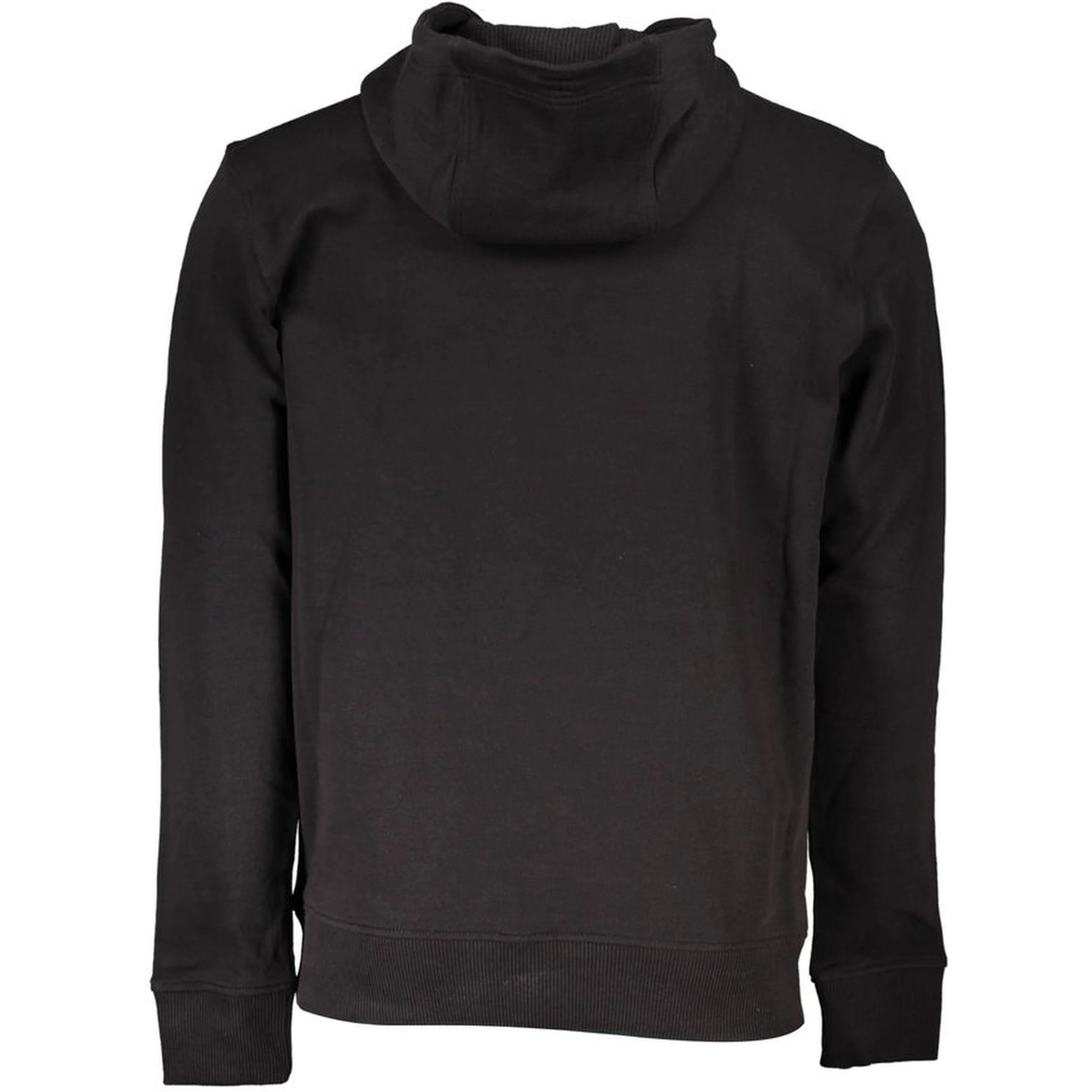 Black Cotton Men Sweater