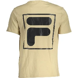 Beige Cotton T-Shirt