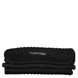 Black Cotton Women Scarf