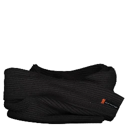 Black Cotton Scarf