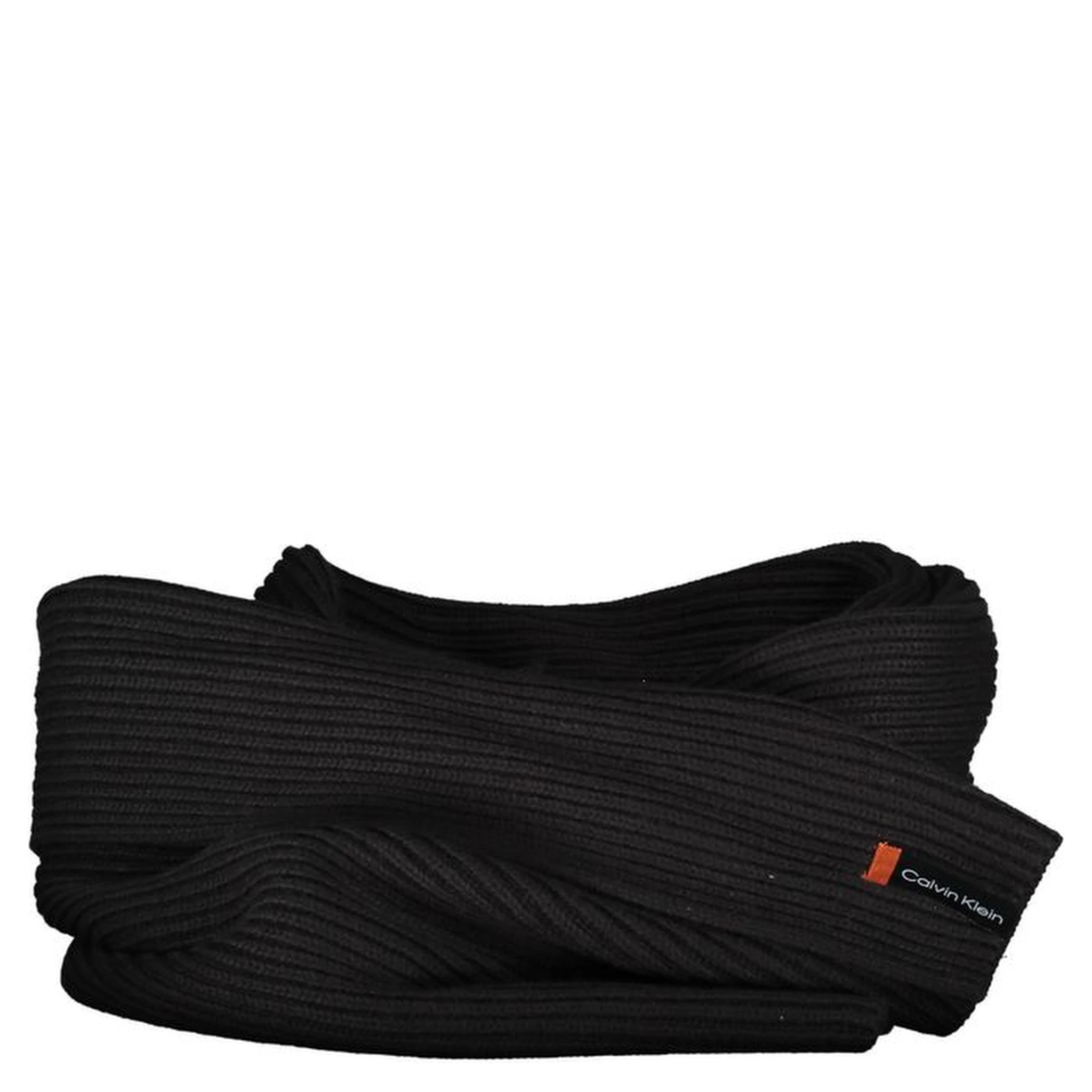 Black Cotton Scarf