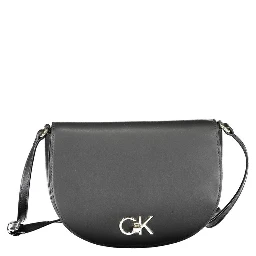 Black Polyester Handbag
