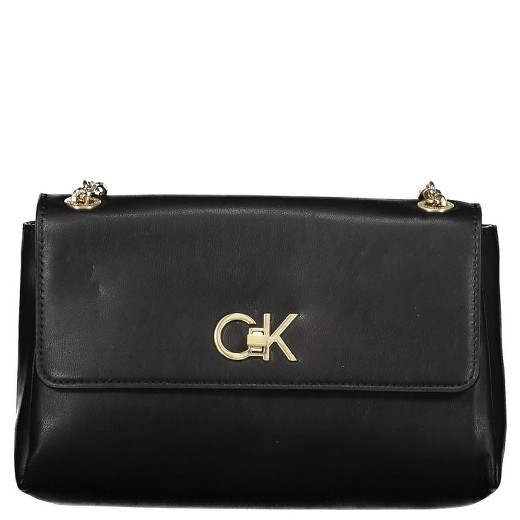 حقيبة يد سوداء من البوليستر