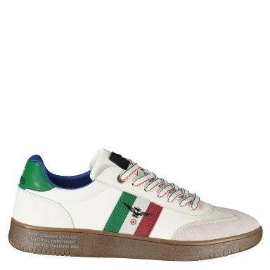 White Leather Men Sneaker