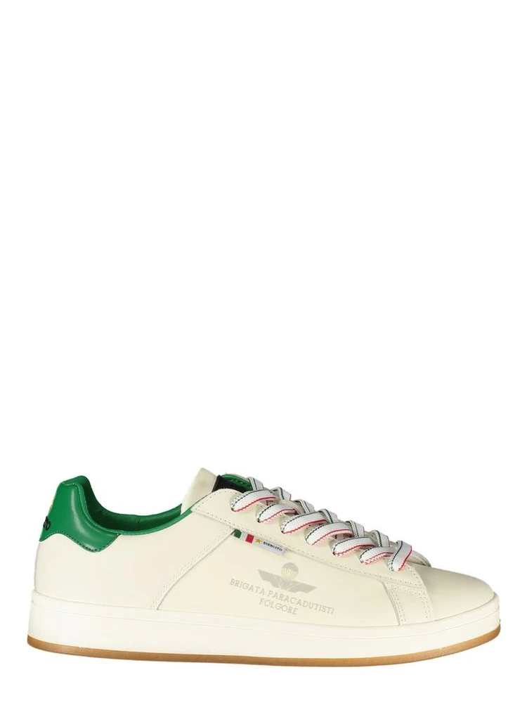 White Leather Men Sneaker