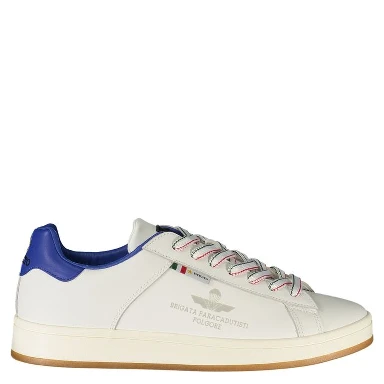 White Leather Men Sneaker