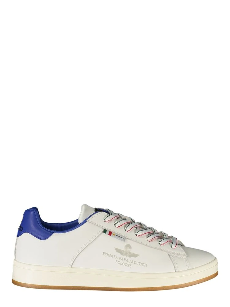 White Leather Men Sneaker