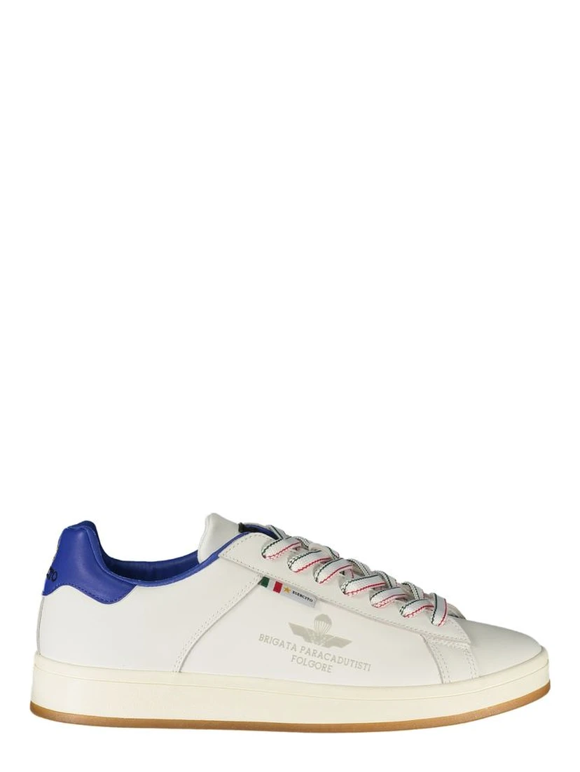 White Leather Men Sneaker