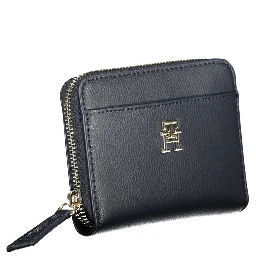 Blue Polyester Wallet