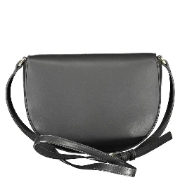 Black Polyester Handbag