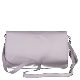 Purple Polyester Handbag