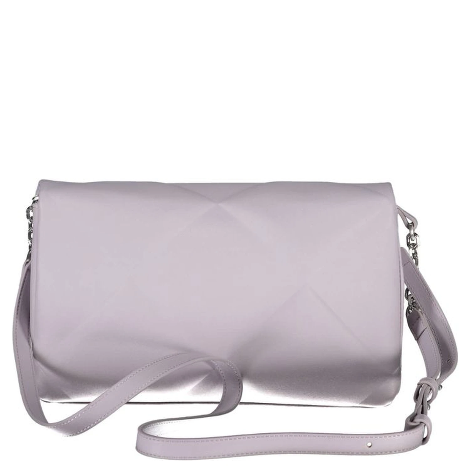 Purple Polyester Handbag