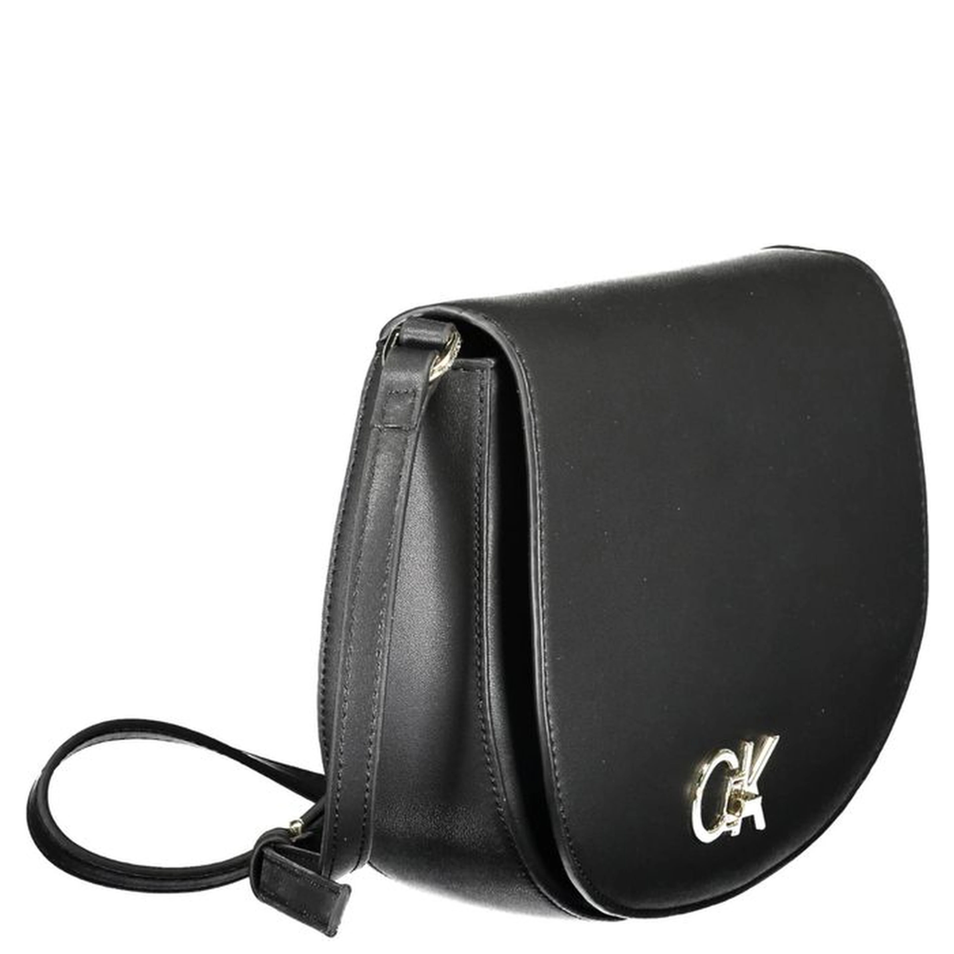 Black Polyester Handbag