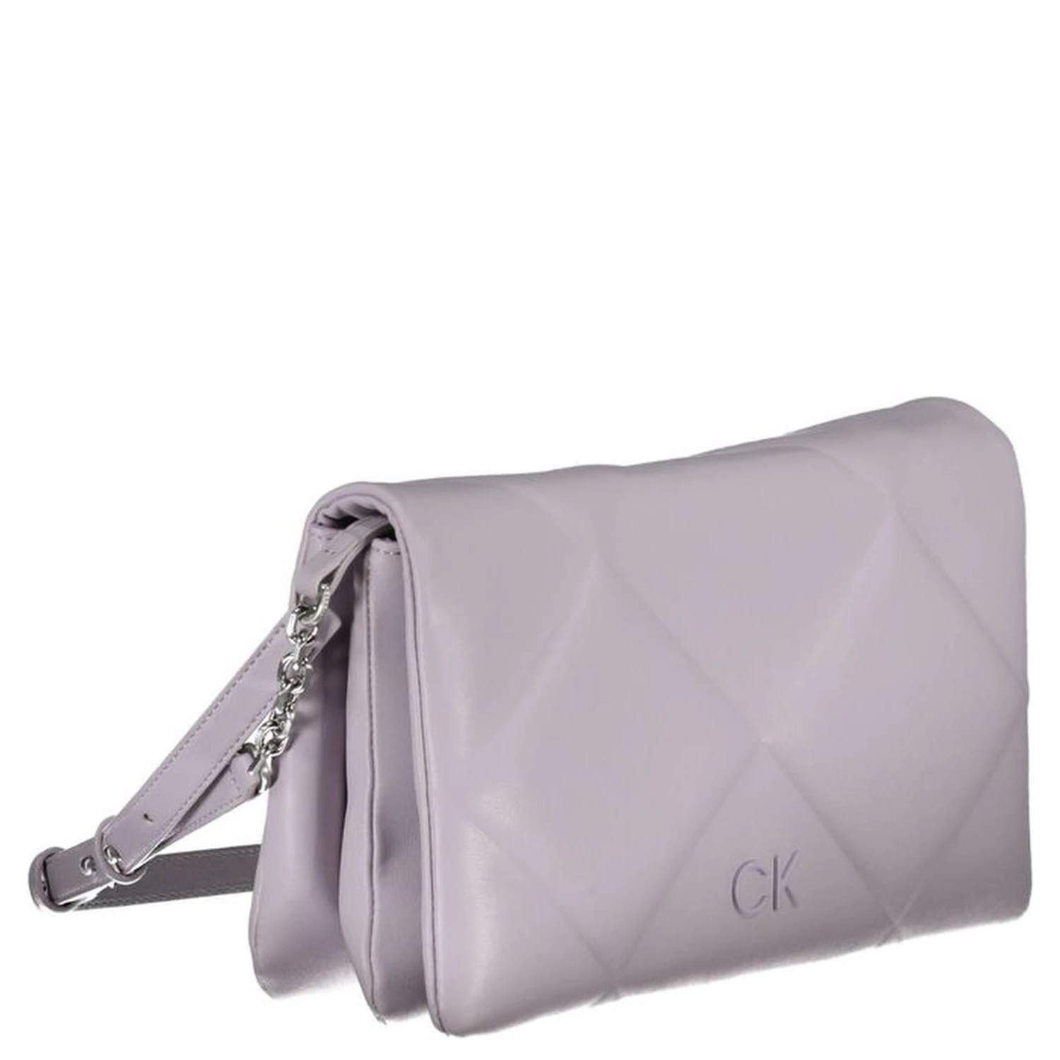 Purple Polyester Handbag