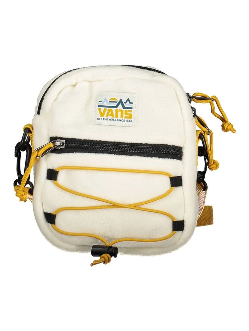 White Polyester Shoulder Bag