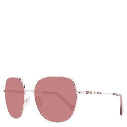 Rose Gold Metal Sunglasses