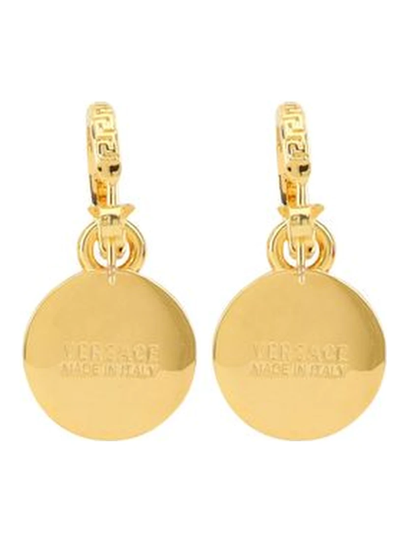 Gold Brass Earrings