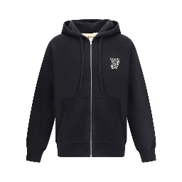 سويت شيرت قطني أسود