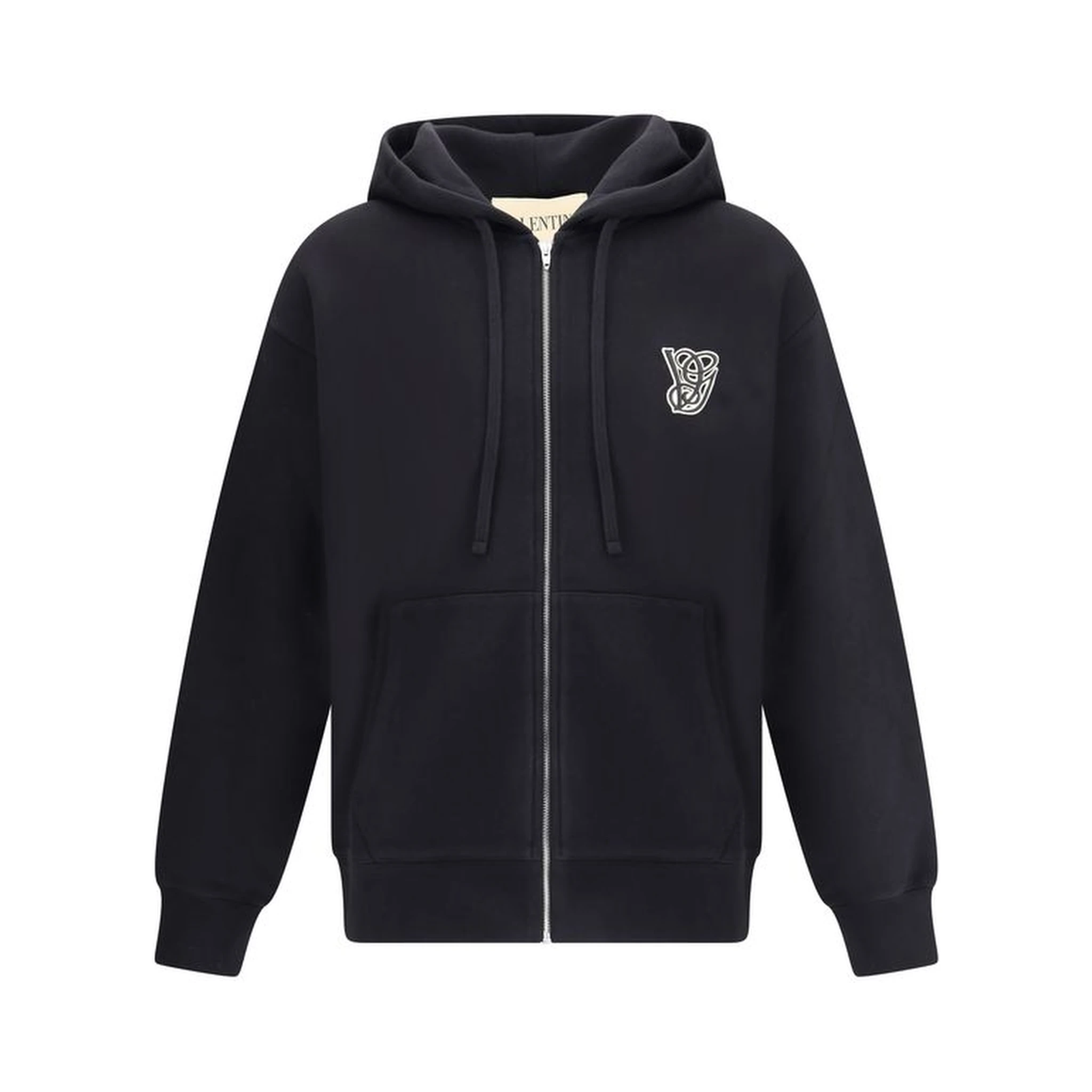 سويت شيرت قطني أسود