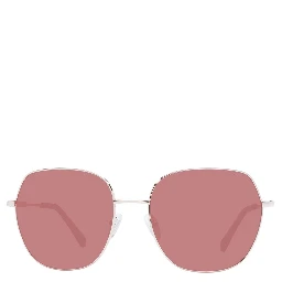Rose Gold Metal Sunglasses