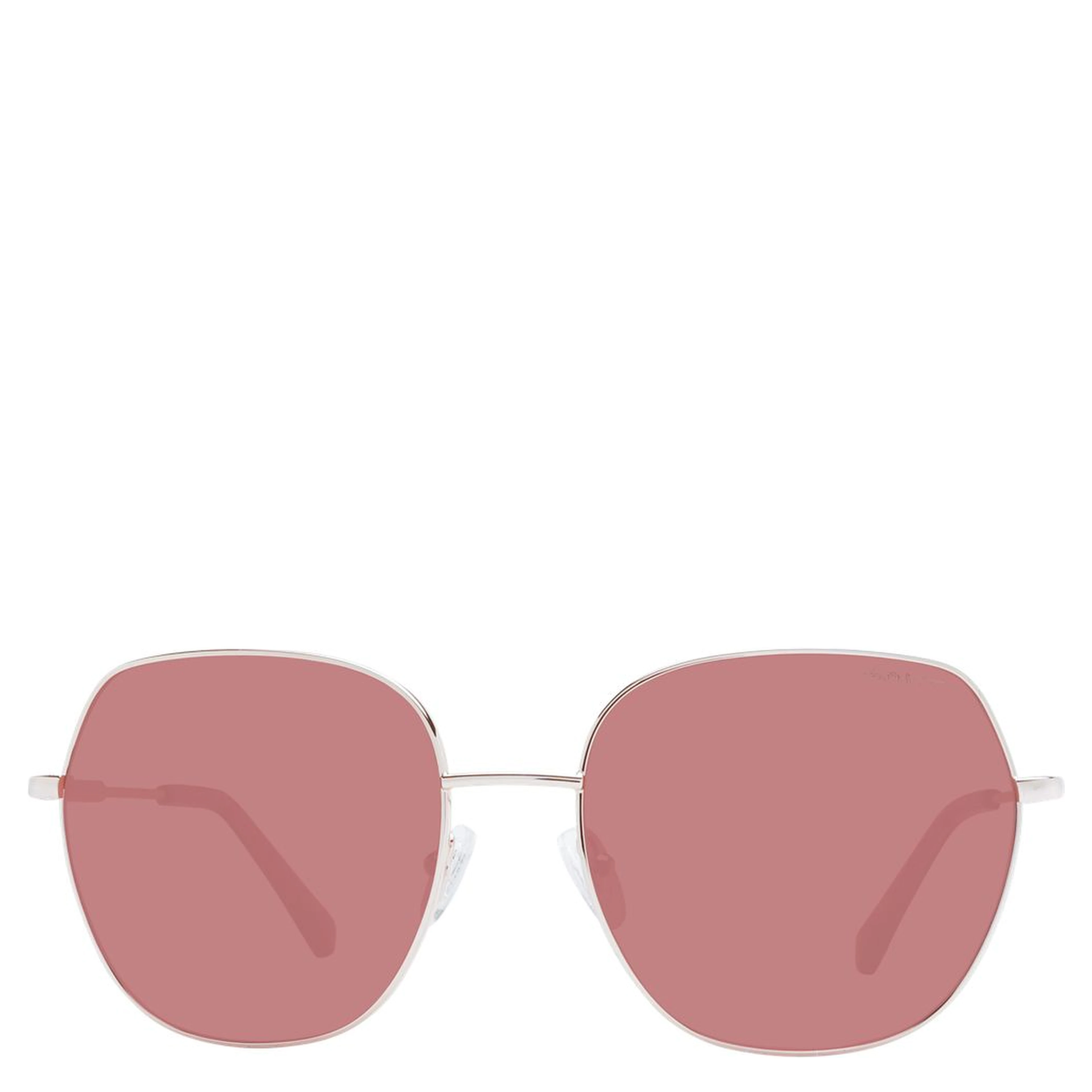 Rose Gold Metal Sunglasses