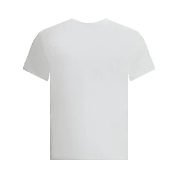 تي شيرت قطني أبيض