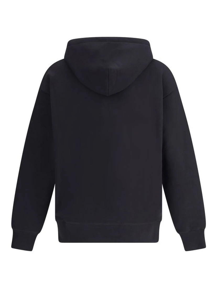 سويت شيرت قطني أسود