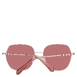 Rose Gold Metal Sunglasses