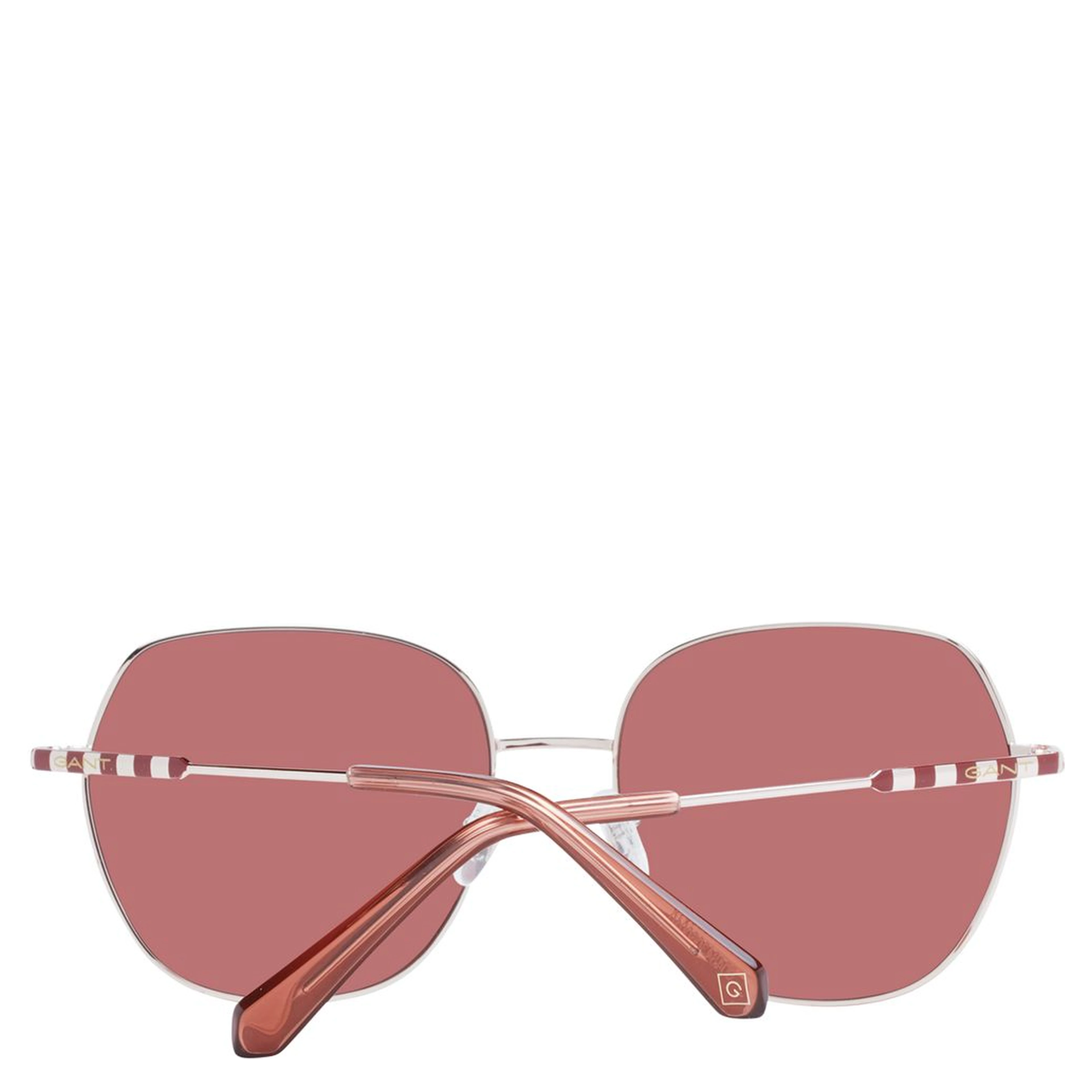 Rose Gold Metal Sunglasses