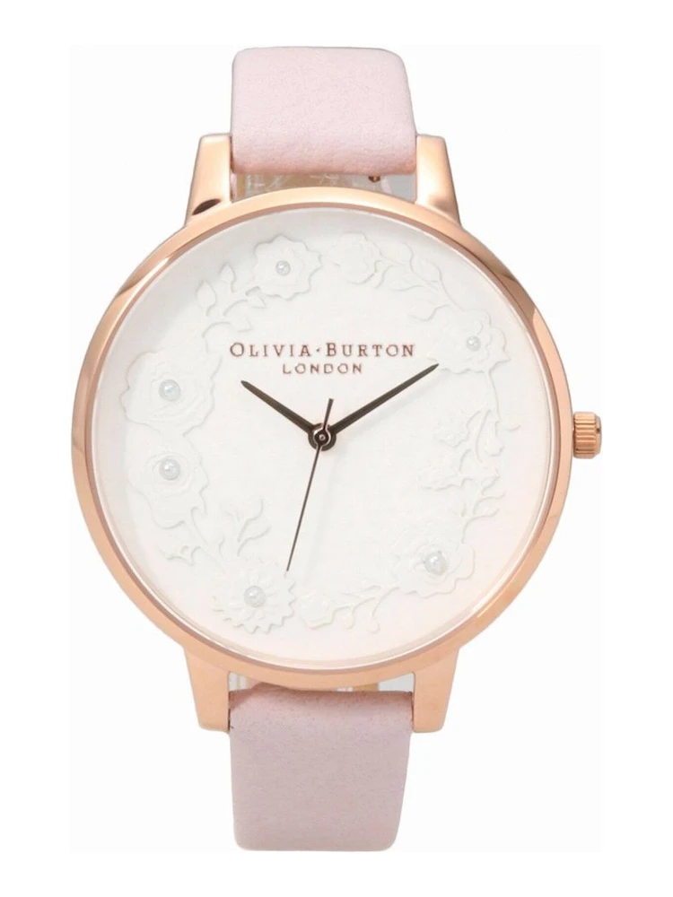 Multicolor Artificial Leather Dress Watch