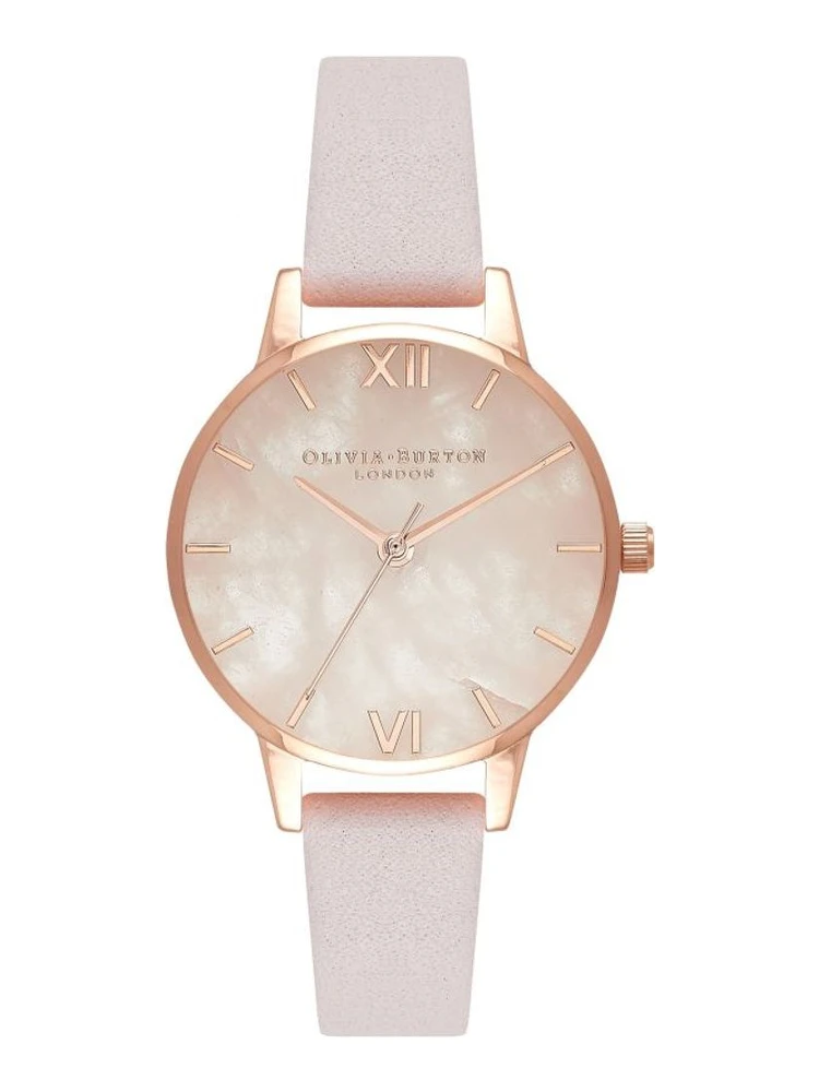 Multicolor Artificial Leather Dress Watch