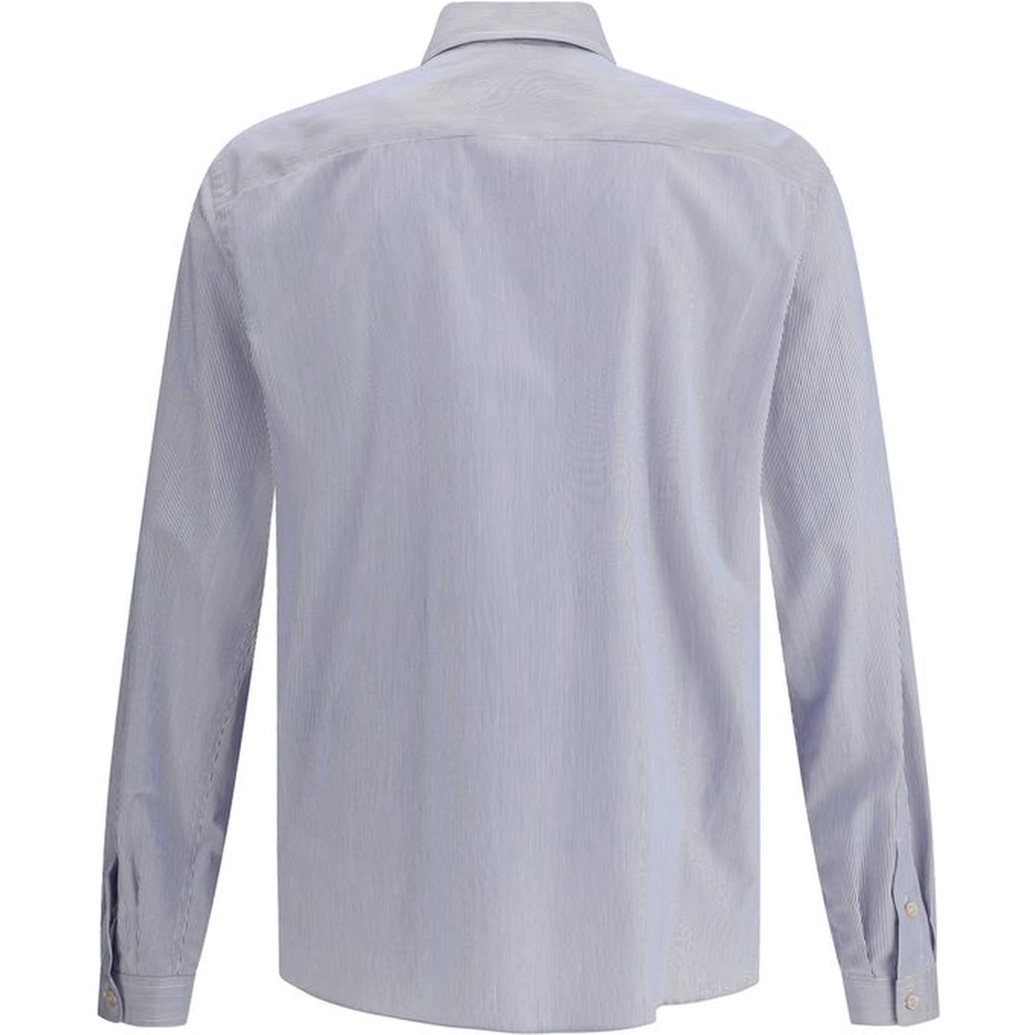 Blue Cotton Pattern Shirt