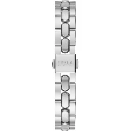 Gray Stainless Steel Dress Watch