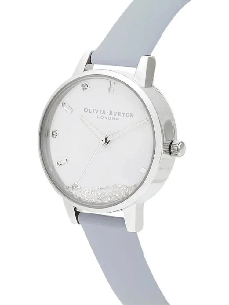 Blue Artificial Leather Dress Watch alternative