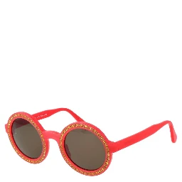 Red Acetate Sunglasses