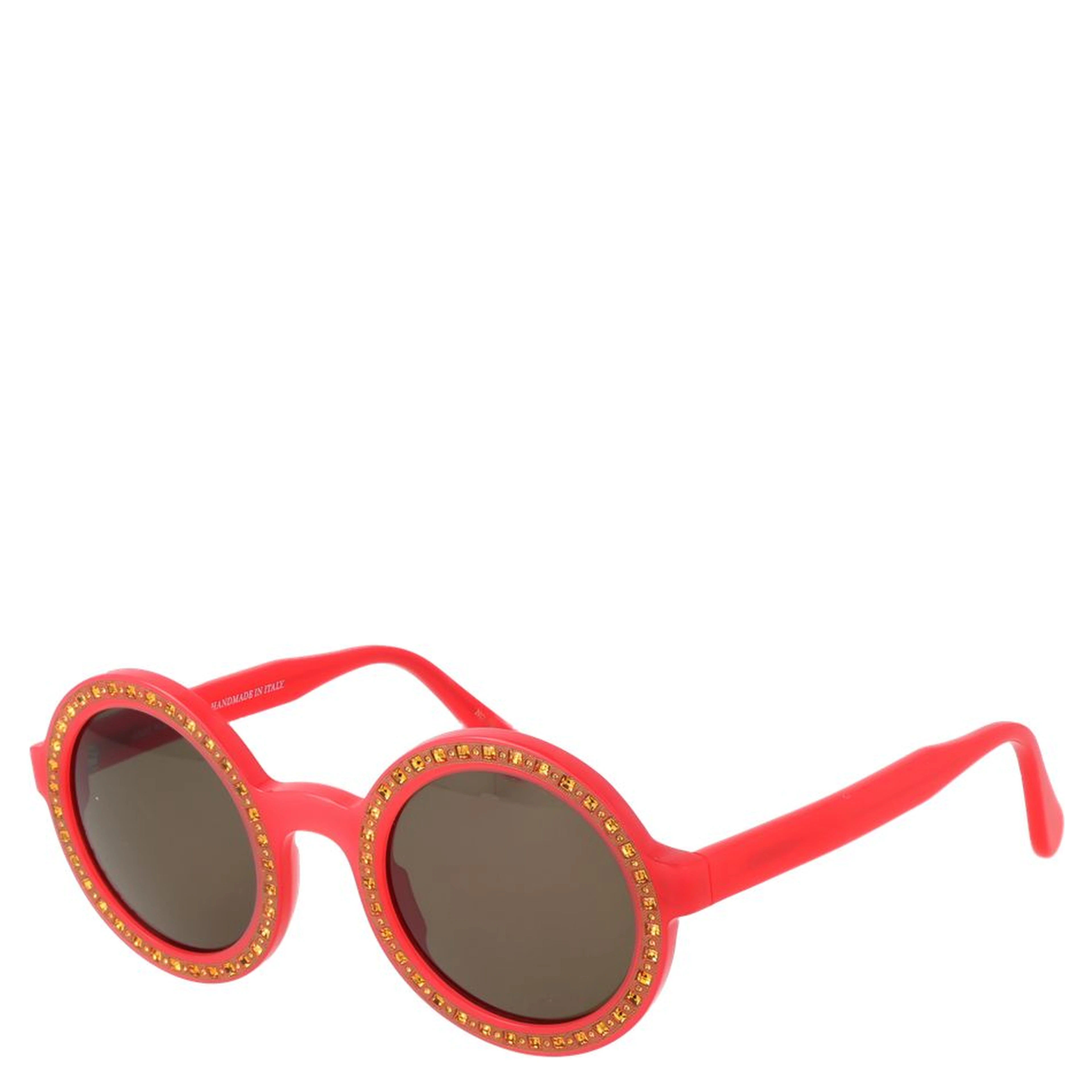 Red Acetate Sunglasses