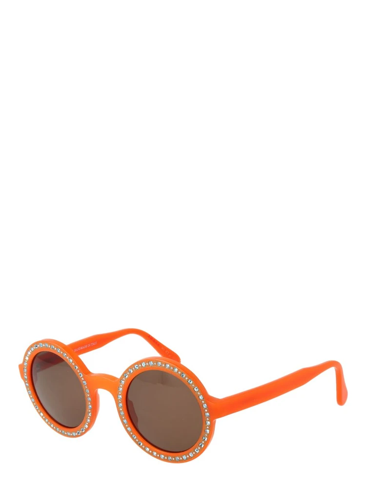 Orange Acetate Sunglasses