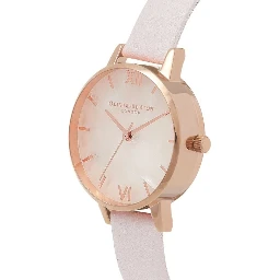 Multicolor Artificial Leather Dress Watch