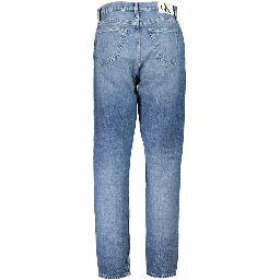 Blue Cotton Women Jean