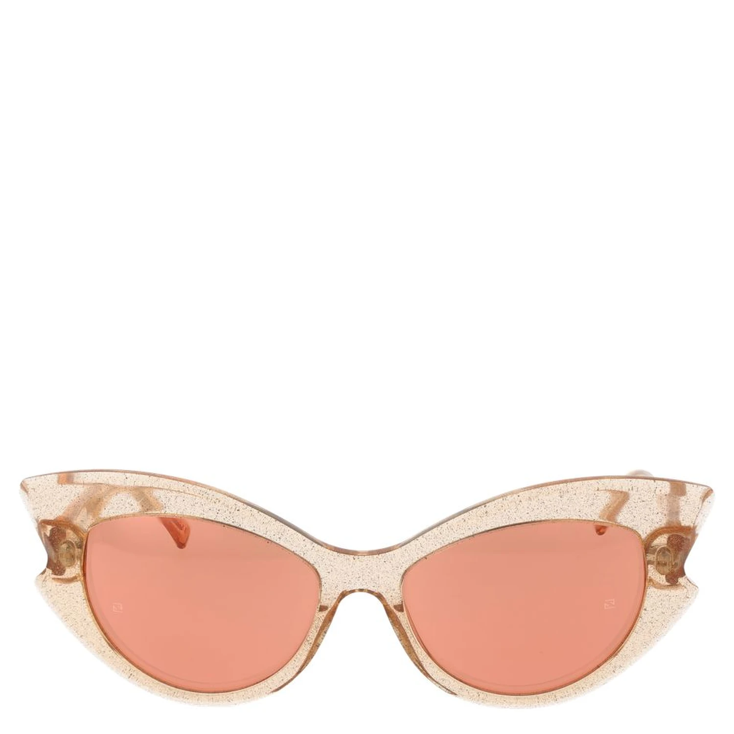 Orange Acetate Sunglasses