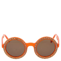 Orange Acetate Sunglasses