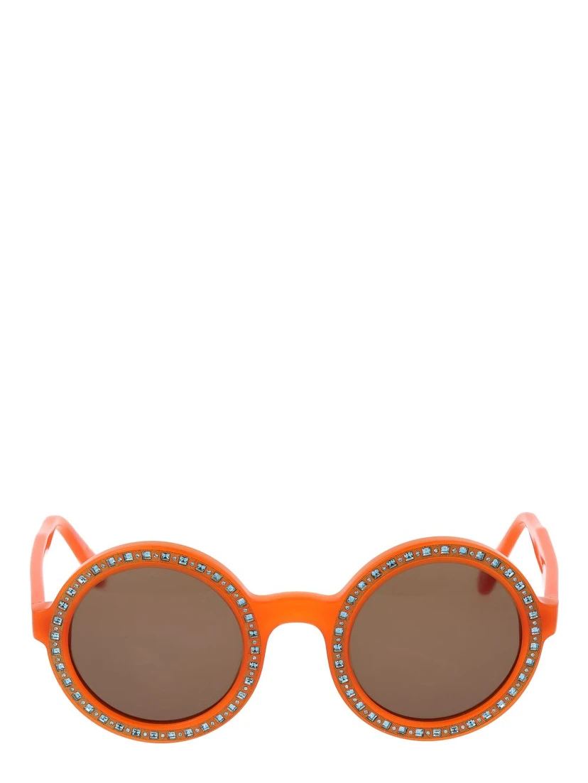 Orange Acetate Sunglasses