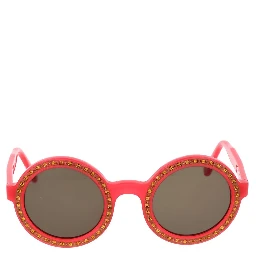 Red Acetate Sunglasses