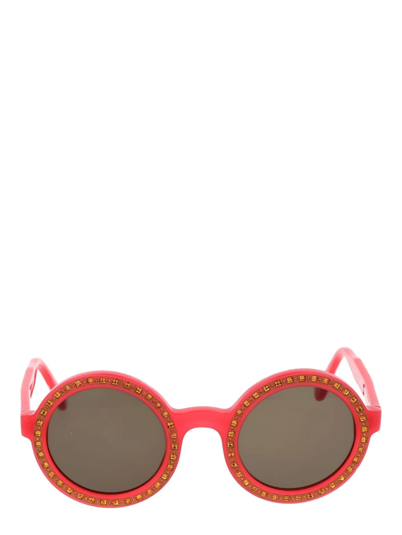 Red Acetate Sunglasses