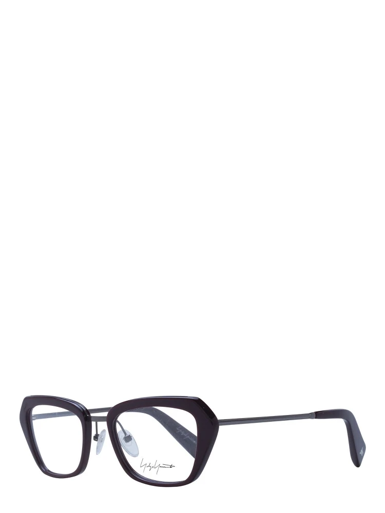 Burgundy Metal & Plastic Glasses (Frames)