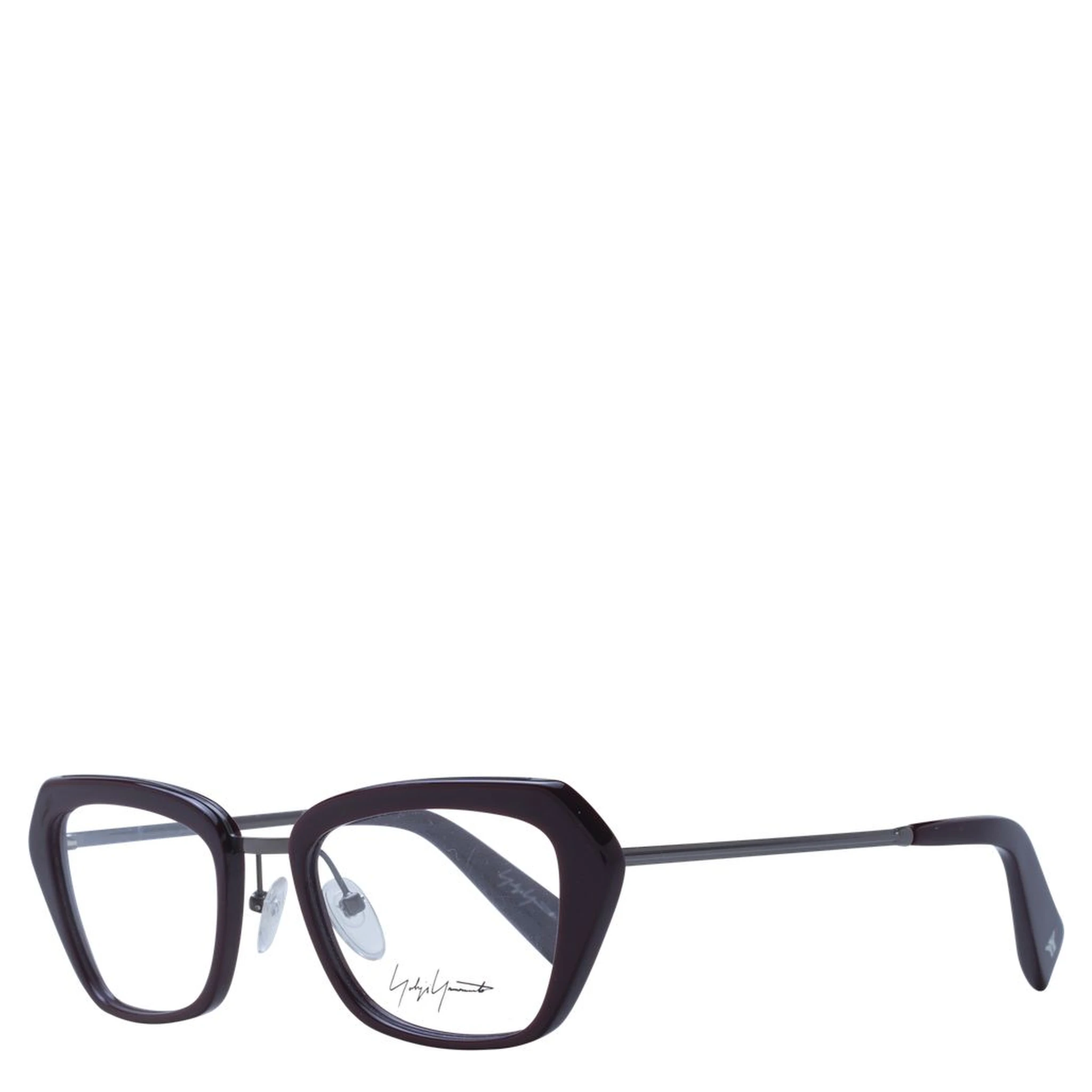 Burgundy Metal & Plastic Glasses (Frames)
