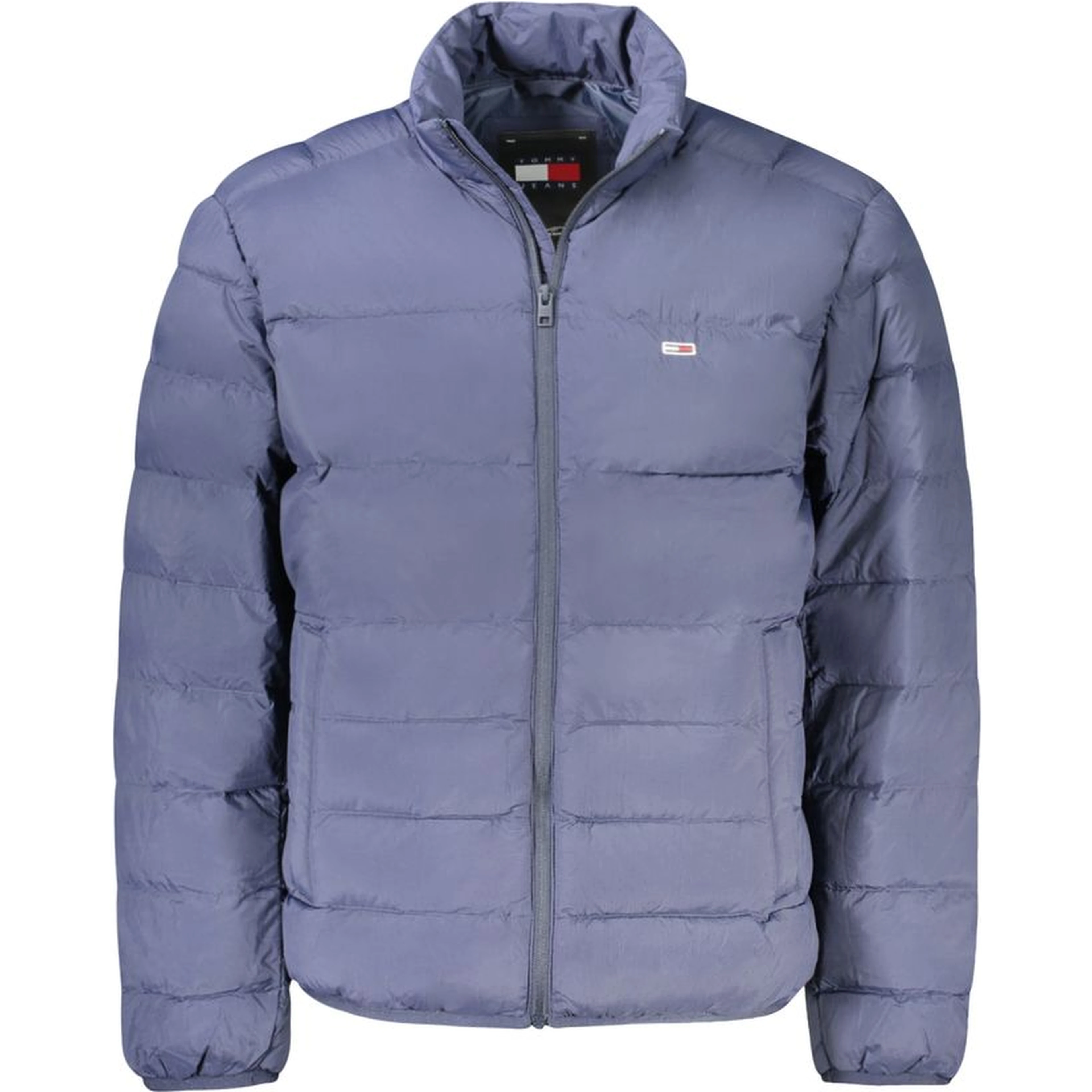 Blue Polyamide Men Jacket
