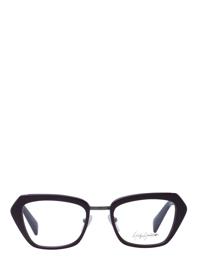 Burgundy Metal & Plastic Glasses (Frames)
